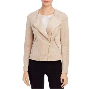 Calvin Klein Faux Suede Moto Jacket